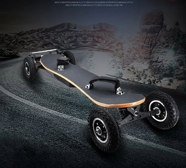 2023 Dual Motor 6 Inch Belt Mountain Board Off-Road Sport Electric Skateboard