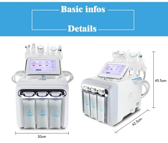 Hydrafacial H2O2 Gesichtsreinigungsmaschine Gesichtspflege Schönheitsmaschine Hydrafacial-Maschine