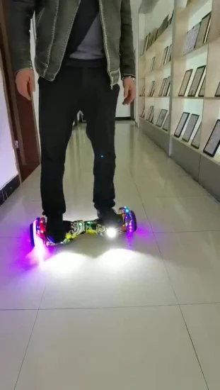 36V 500W 8 Zoll Reifen Balance Scooter Hoverboard mit LED-Licht